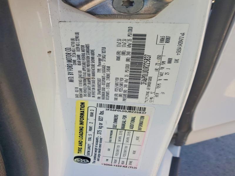 2018 Ford Fusion se Hybrid