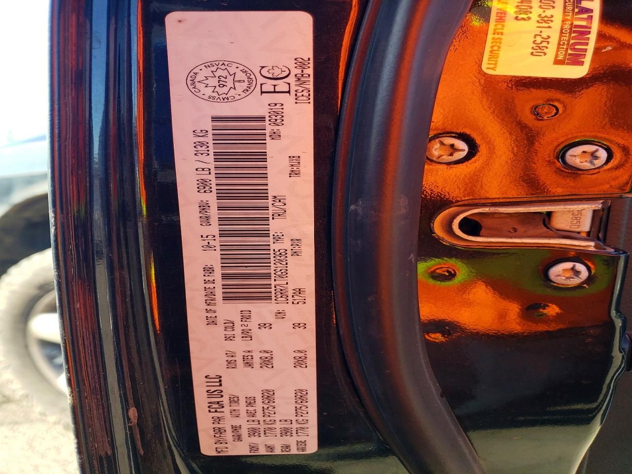 2016 Dodge Ram 1500 slt