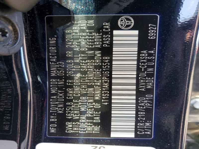 2023 Toyota Camry Hybrid se