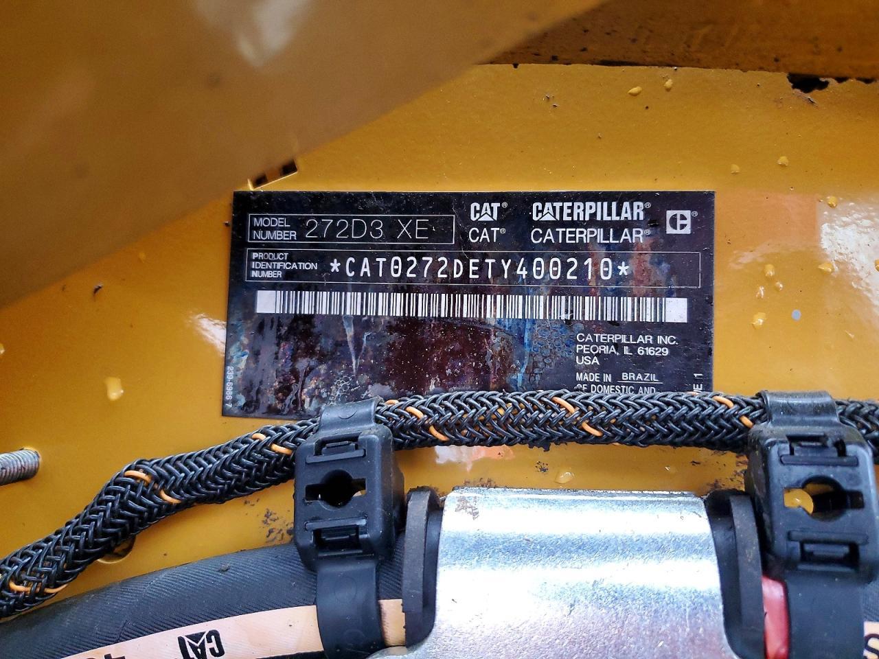 2020 CAT Erpillar 272D3 Skid Steer Loader