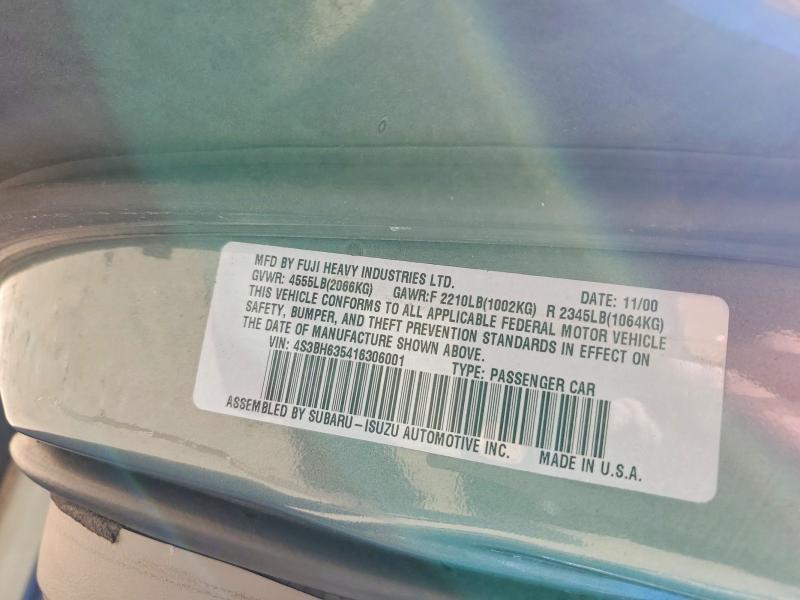 2001 Subaru Legacy l