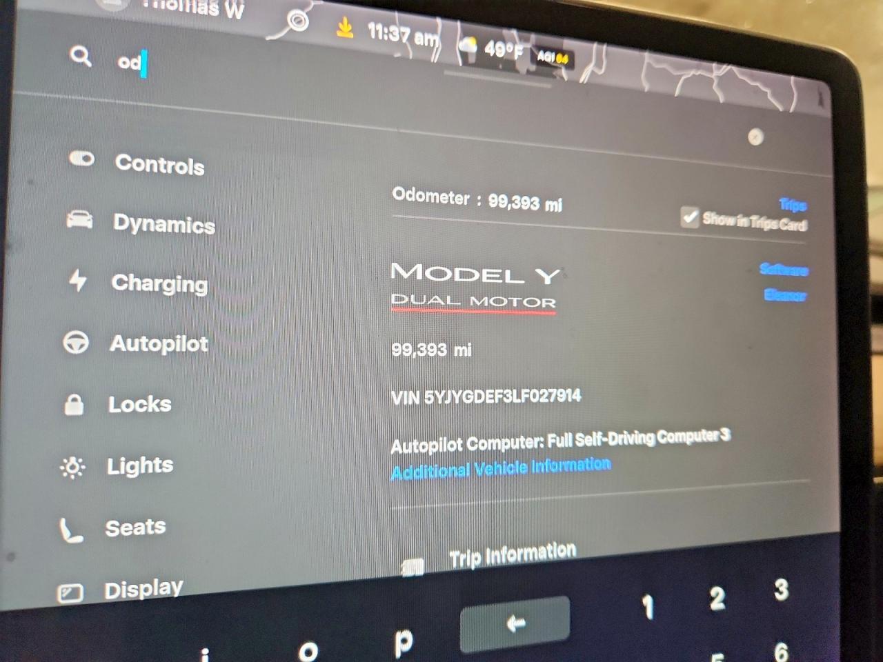 2020 Tesla Model y