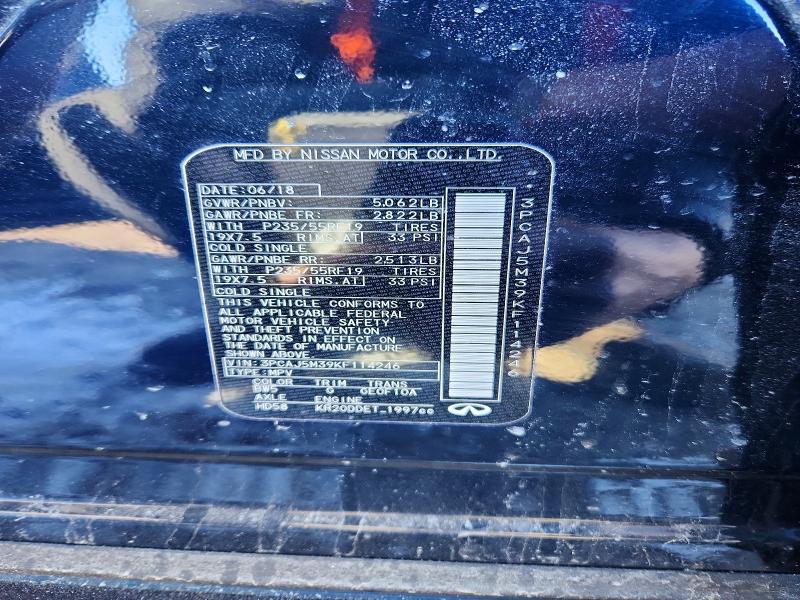 2019 Infiniti Qx50 Pure