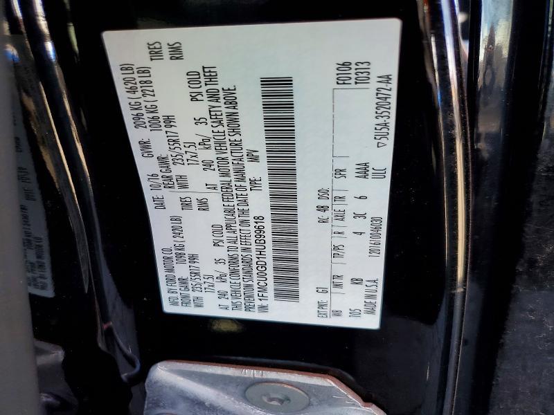 2017 Ford Escape s fwd