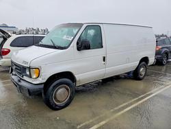 Ford salvage cars for sale: 2003 Ford E350 Delivery van