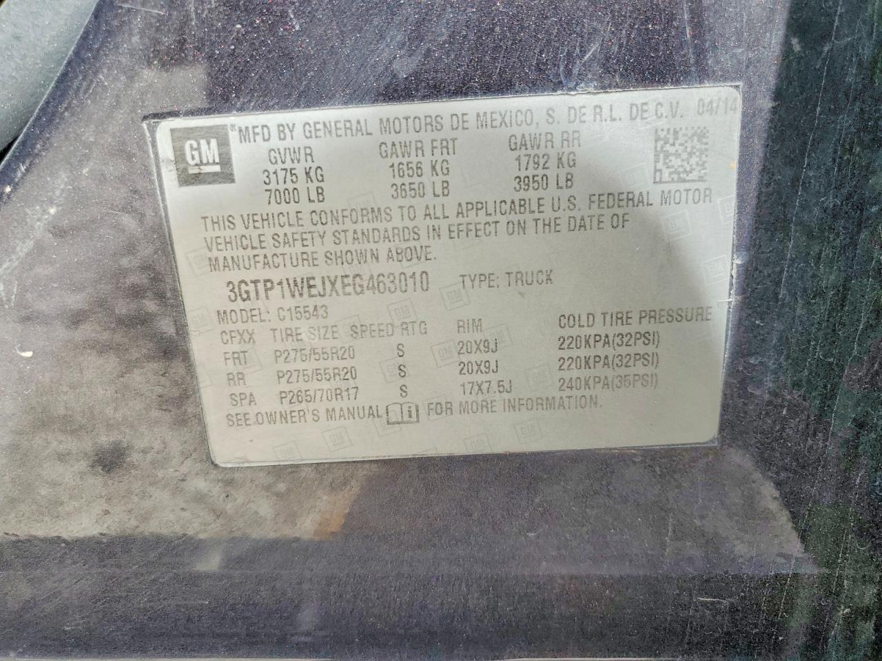2014 GMC Sierra C1500 Denali