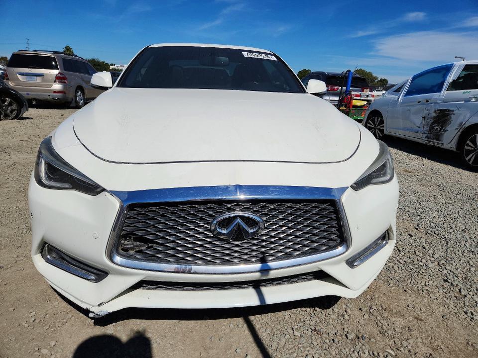2017 Infiniti Q60 red Sport 400