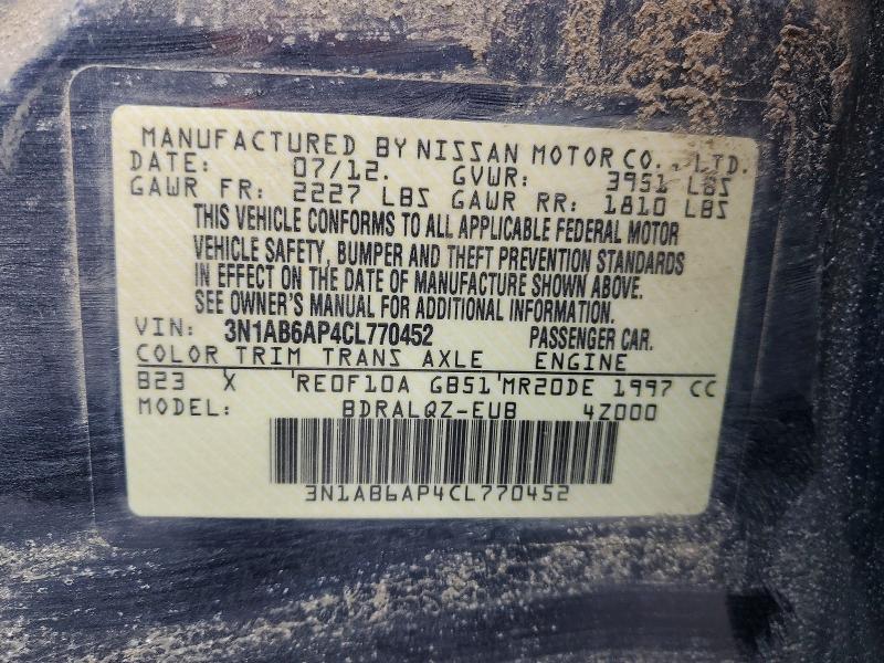 2012 Nissan Sentra 2.0