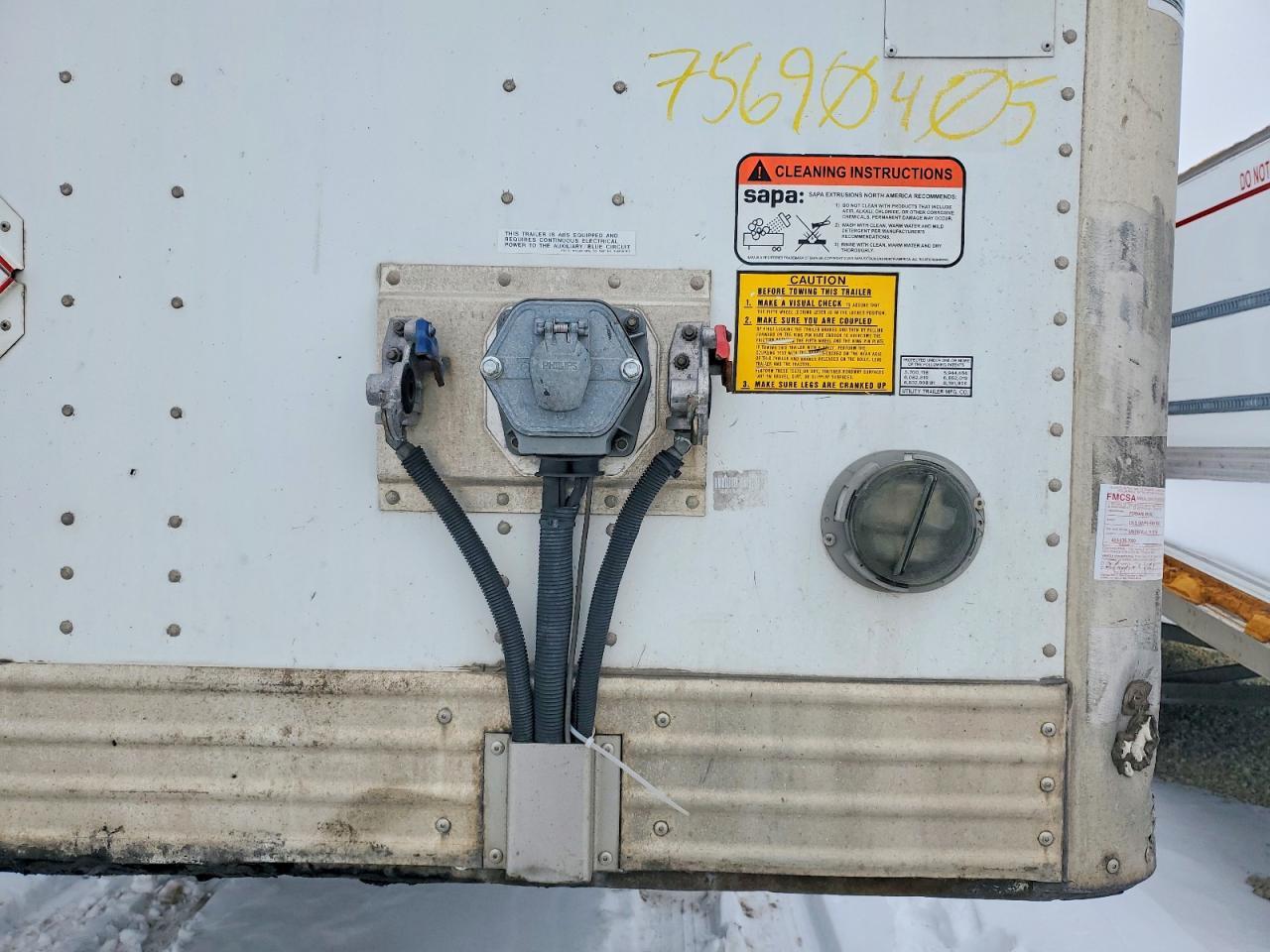 2015 Utility DRY Van Trailer