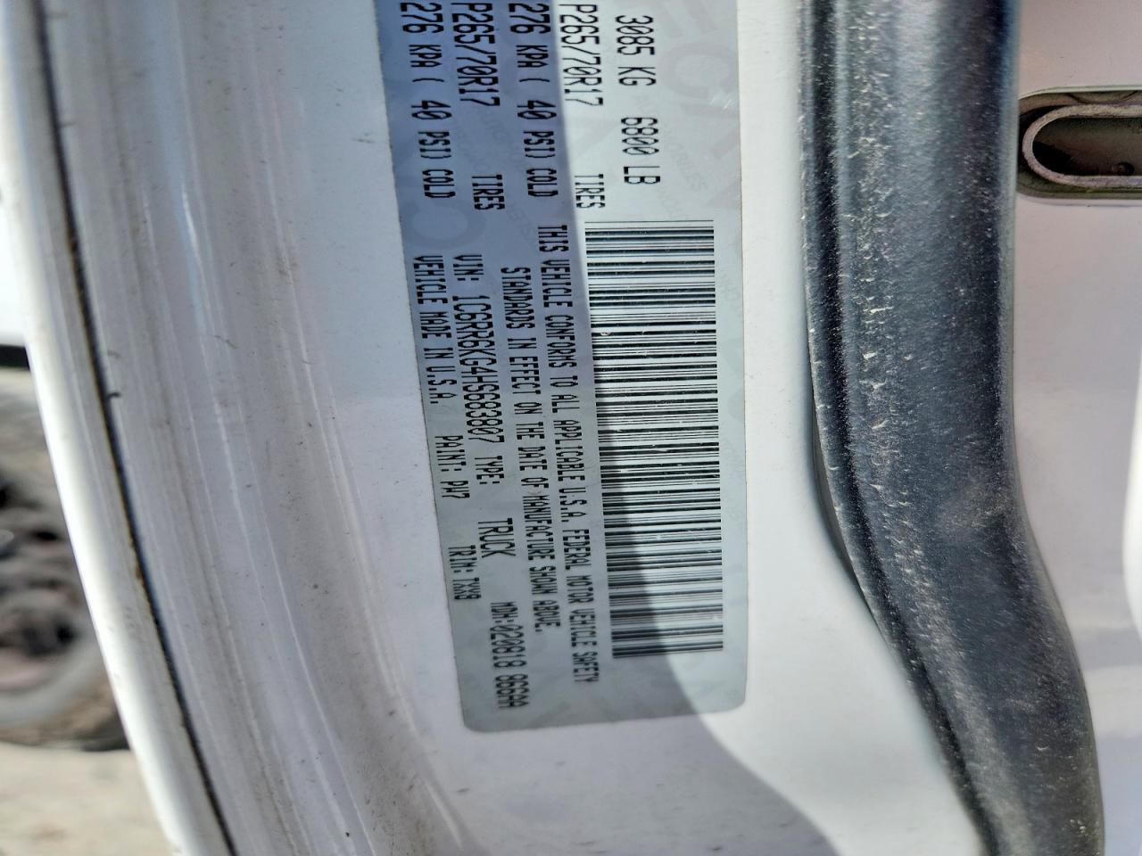 2017 Dodge RAM 1500 ST