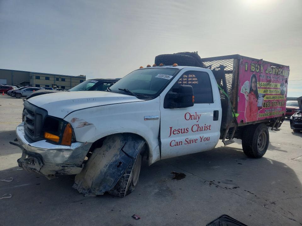 2000 Ford F350 Super Duty Flatbed Truck
