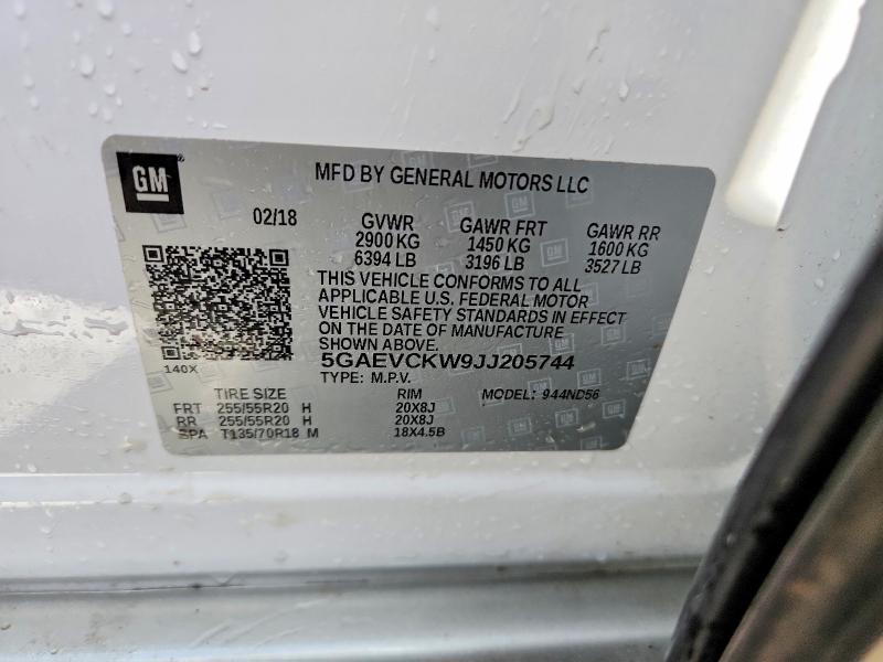 2018 Buick Enclave Avenir