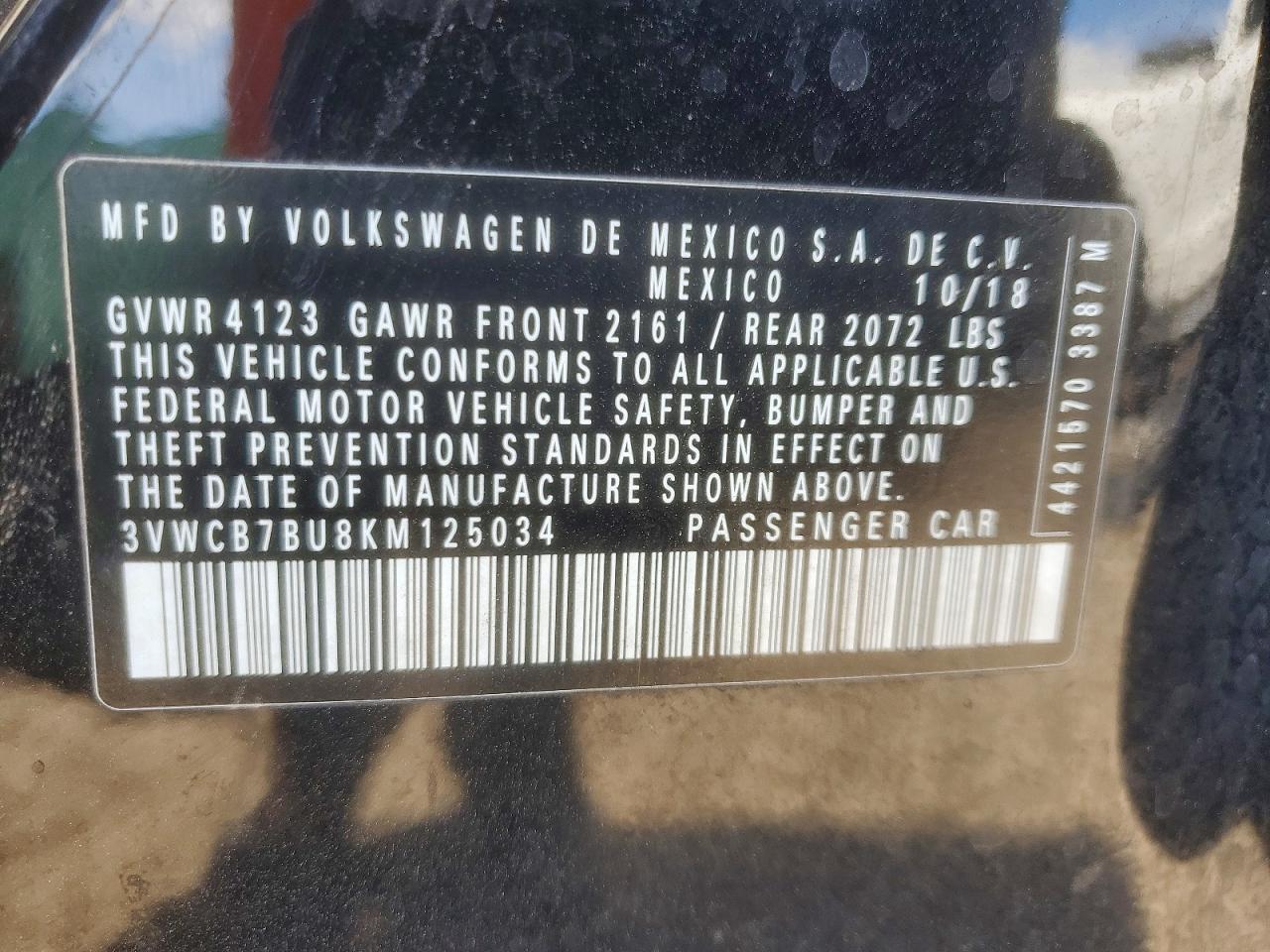 2019 Volkswagen Jetta s