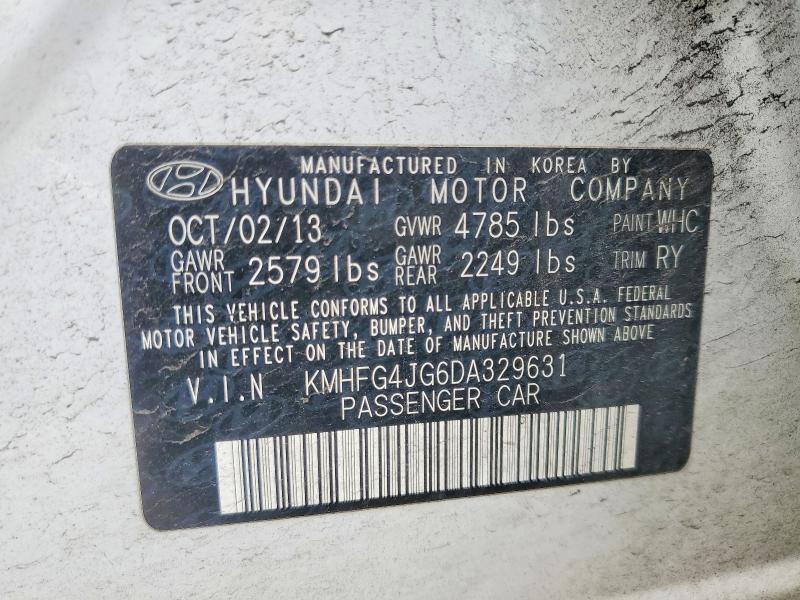 2013 Hyundai Azera Base