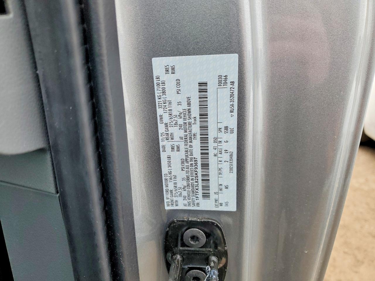 2025 Ford F150 xlt