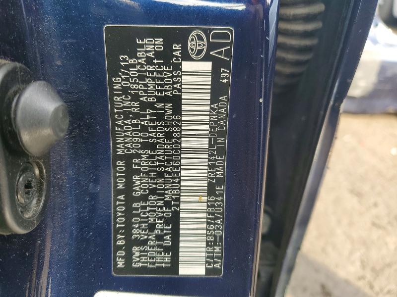 2013 Toyota Corolla Base