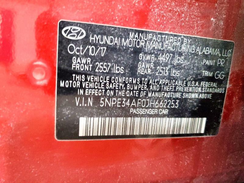 2018 Hyundai Sonata Sport