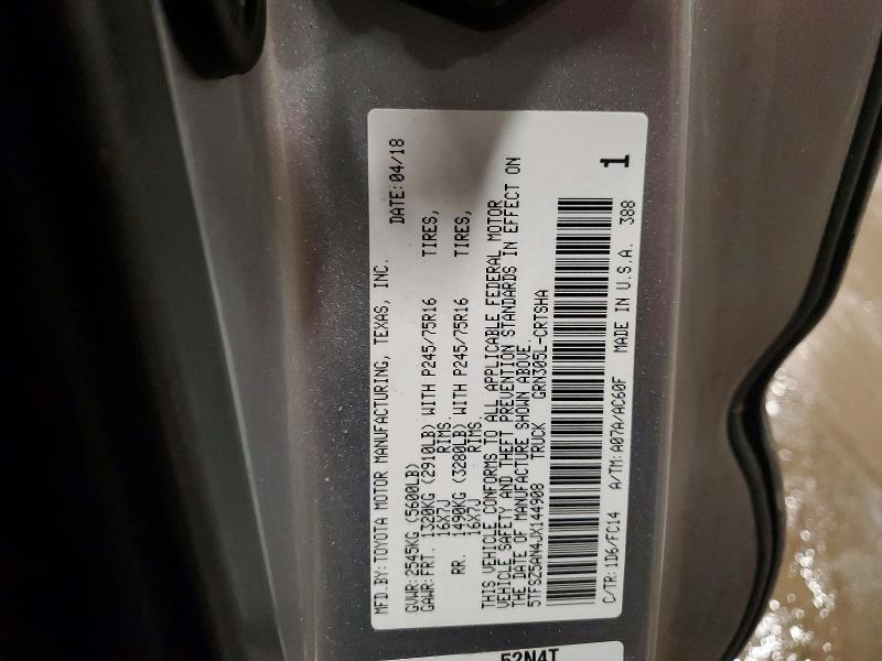 2018 Toyota Tacoma SR5 V6