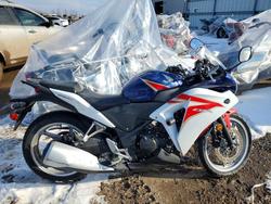 Honda cbr Cycle salvage cars for sale: 2012 Honda CBR250 R