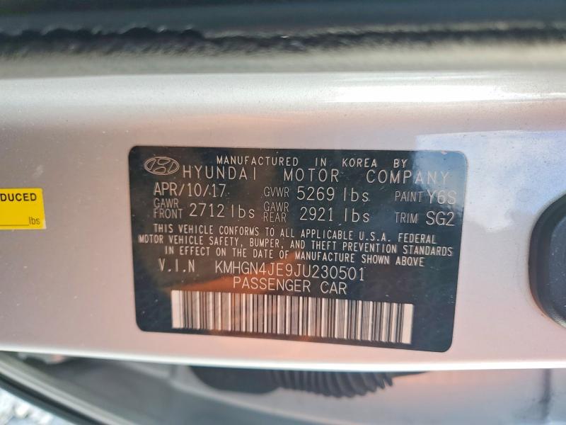2018 Genesis G80 3.8