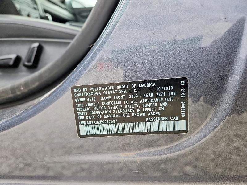 2014 Volkswagen Passat s