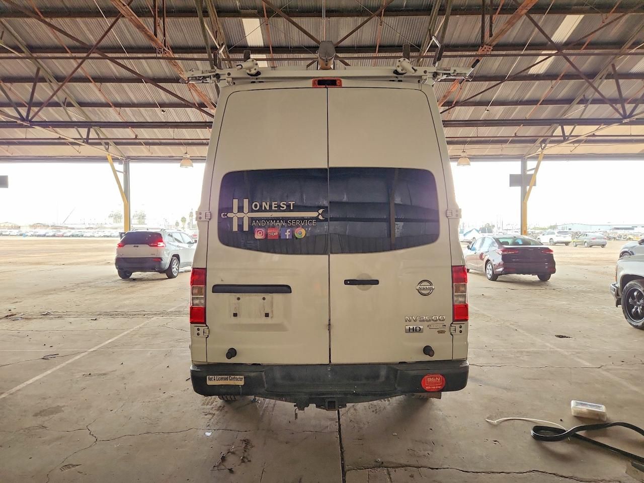 2013 Nissan NV 2500 Utility / Service Van