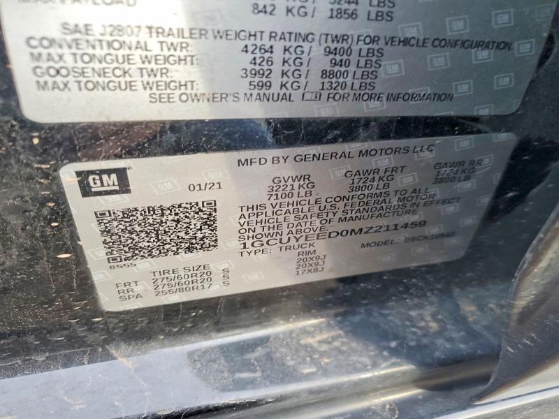 2021 Chevrolet Silverado K1500 RST