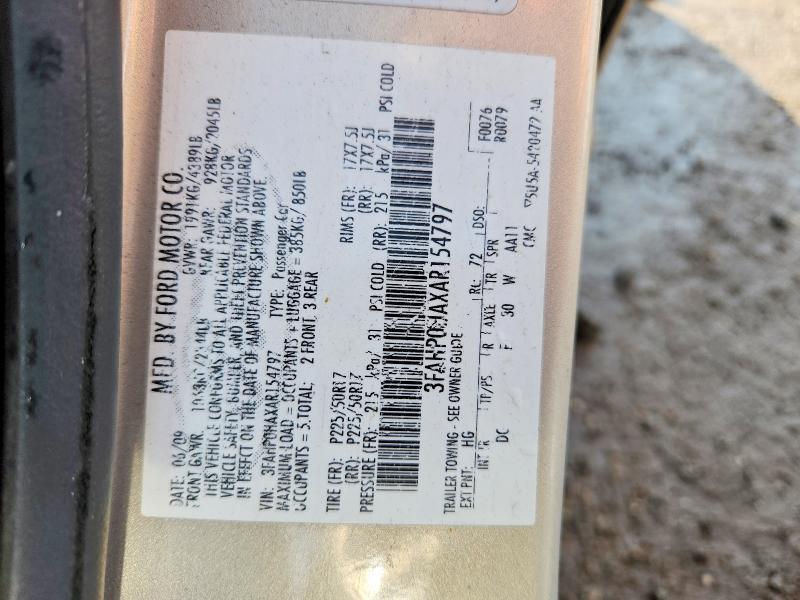 2010 Ford Fusion se