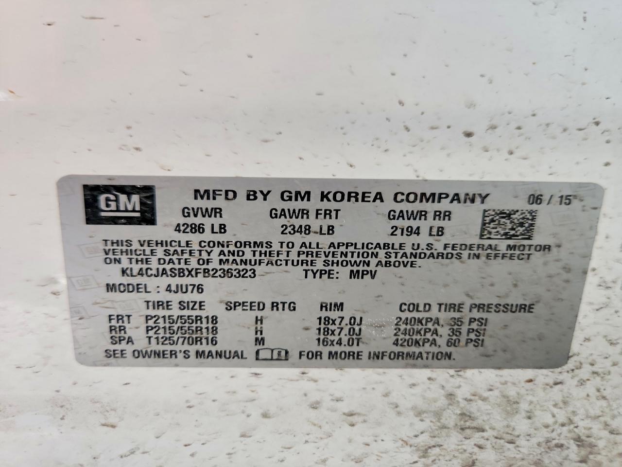 2015 Buick Encore