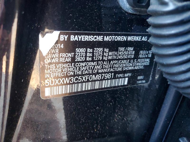 2015 BMW X4 Xdrive28i