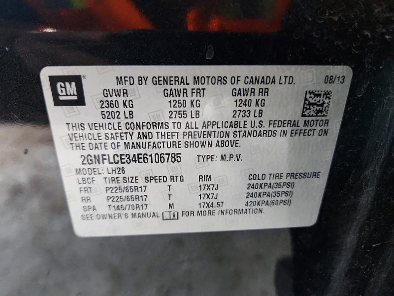 2014 Chevrolet Equinox lt
