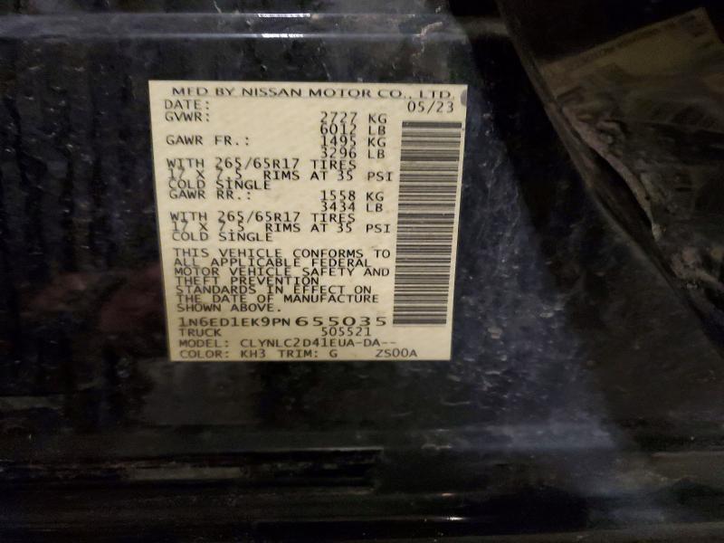 2023 Nissan Frontier SV