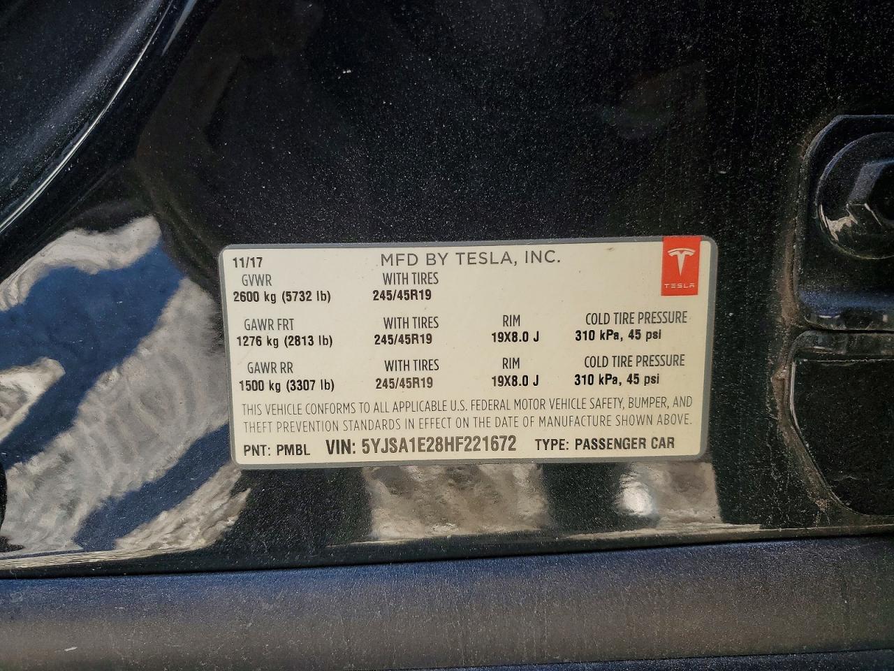 2017 Tesla Model s