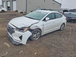 Hyundai salvage cars for sale: 2019 Hyundai Elantra sel