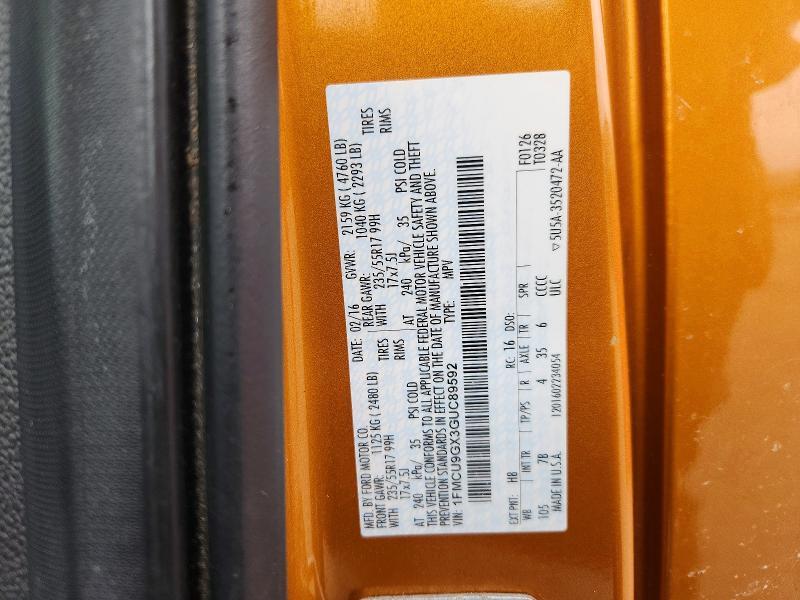 2016 Ford Escape se