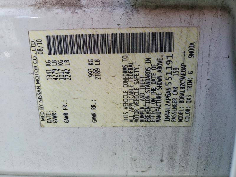 2010 Nissan Altima 2.5