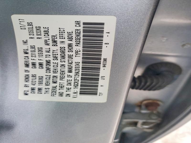 2017 Honda Accord ex