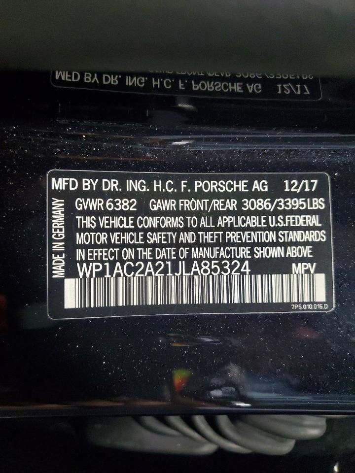 2018 Porsche Cayenne Turbo