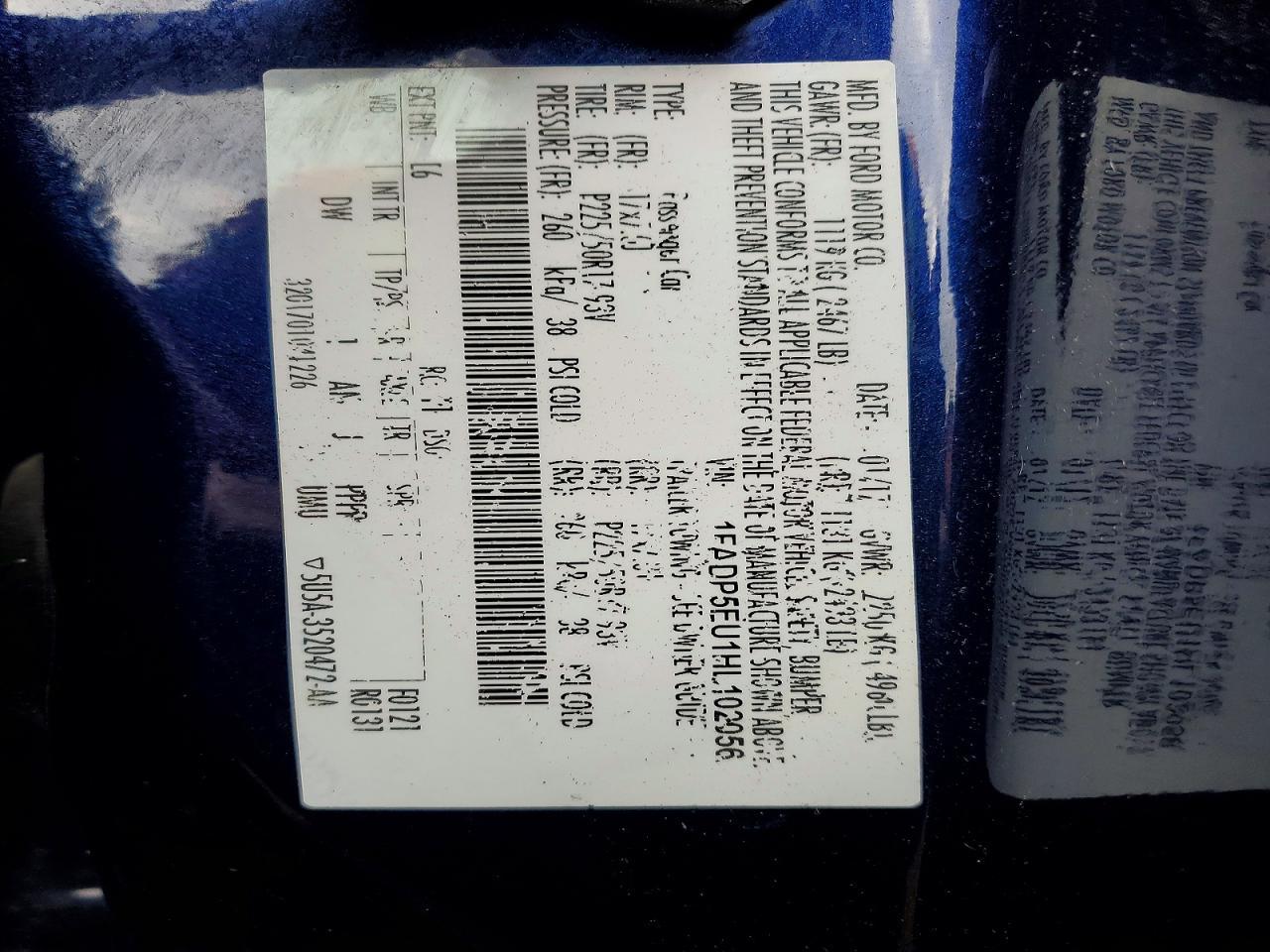 2017 Ford C-max se
