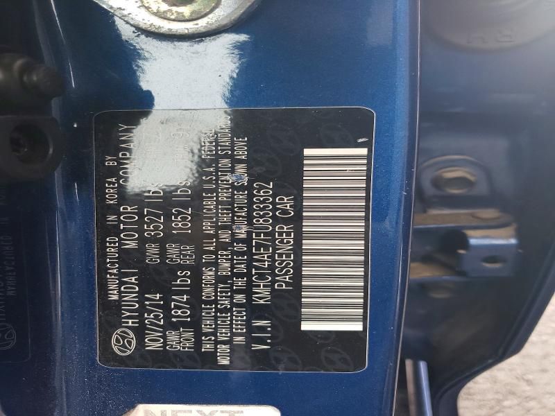 2015 Hyundai Accent gls