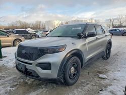 Salvage cars for sale from Copart Central Square, NY: 2020 Ford Explorer Police Interceptor