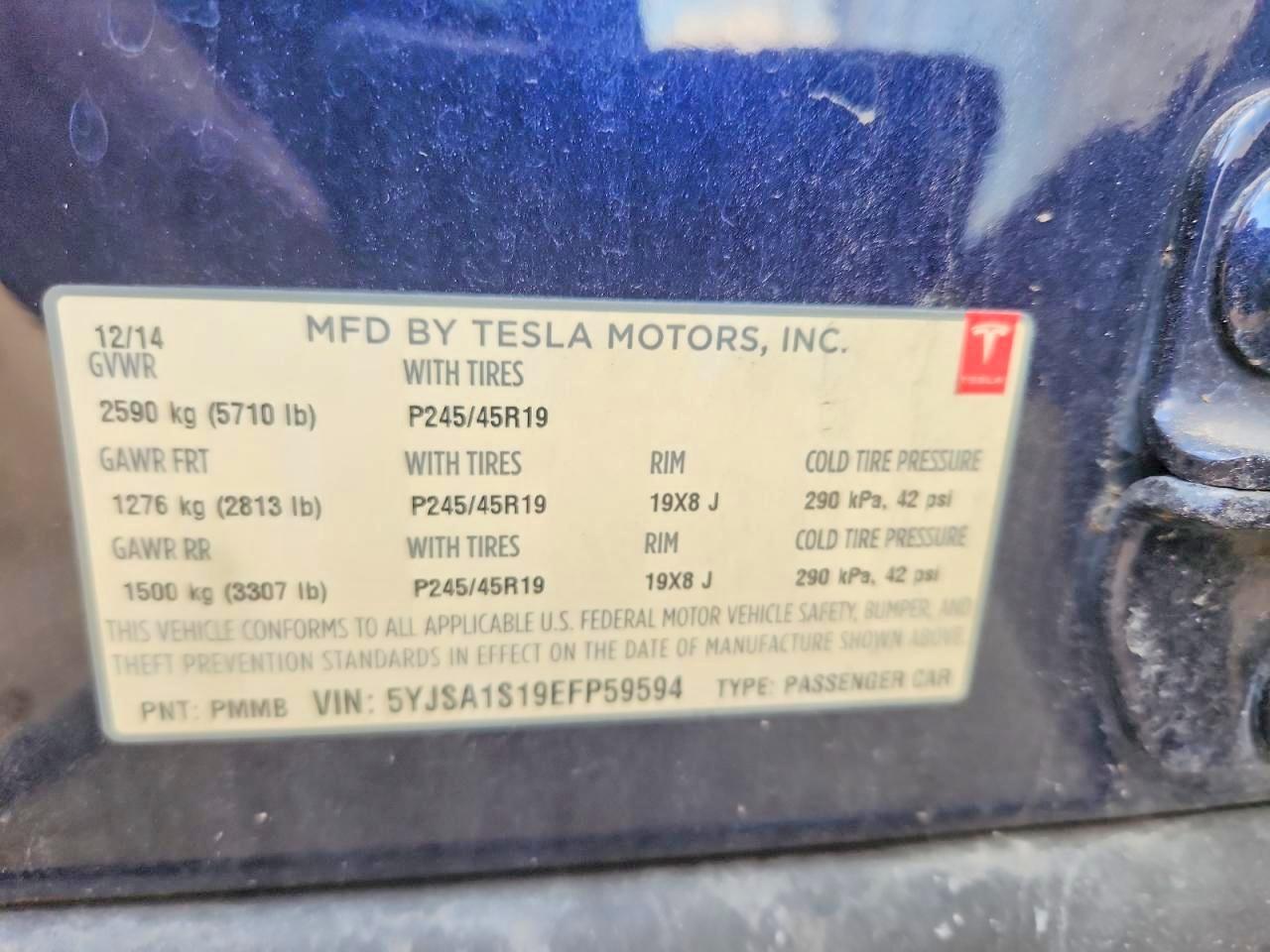 2014 Tesla Model s