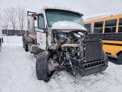 Salvage trucks for sale at Moraine, OH auction: 2023 Peterbilt 548 ROLL-OFF Container Truck