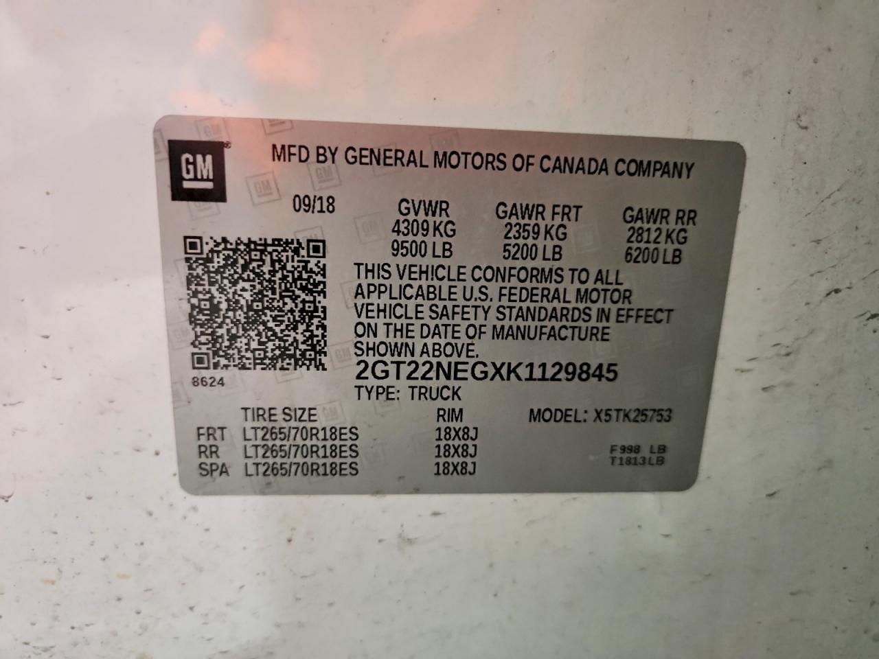 2019 GMC Sierra K2500 Heavy Duty