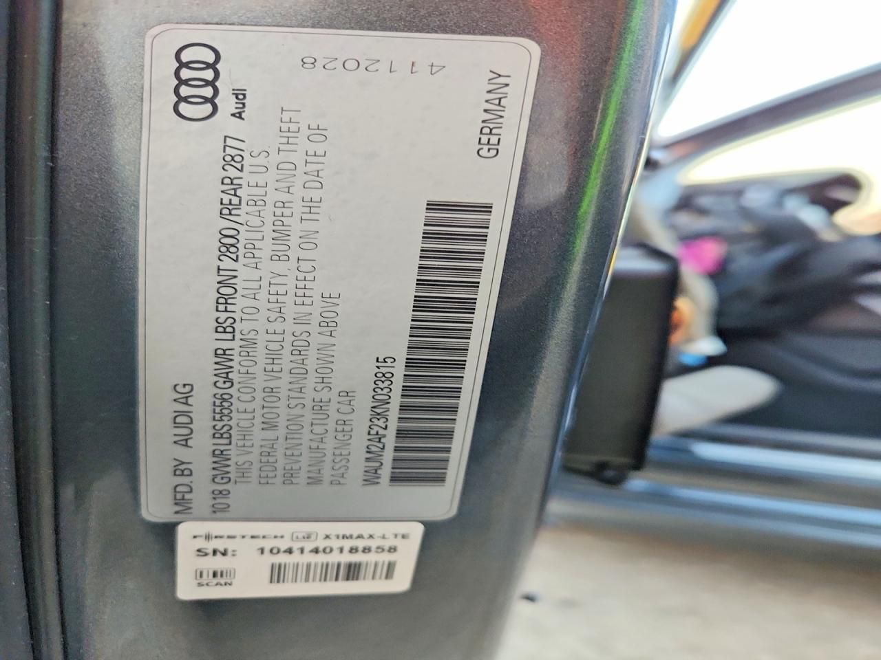 2019 Audi A6 Prestige