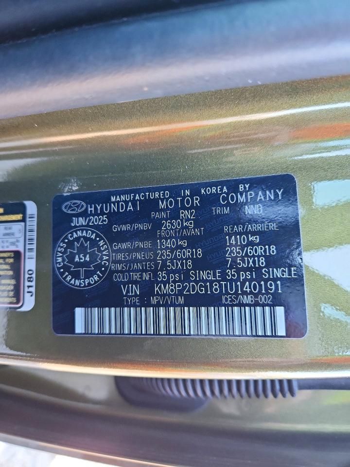 2026 Hyundai Santa fe Preferred