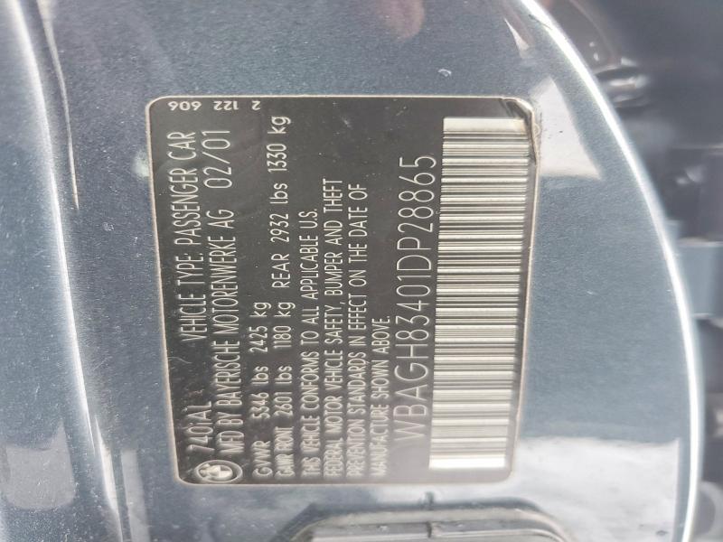 2001 BMW 740 il