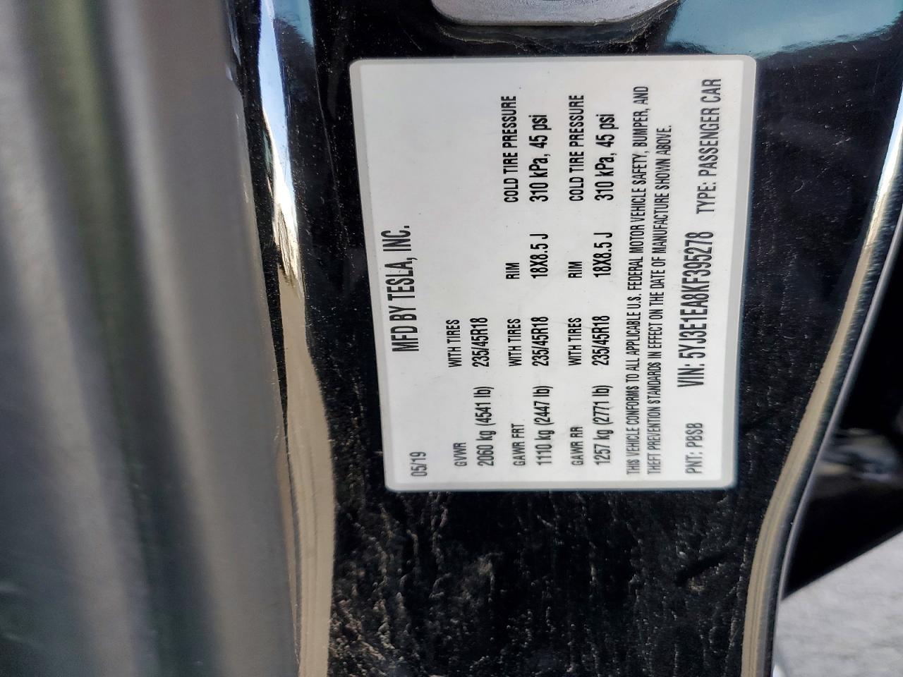 2019 Tesla Model 3