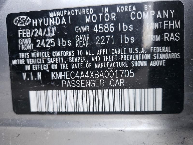 2011 Hyundai Sonata Hybrid