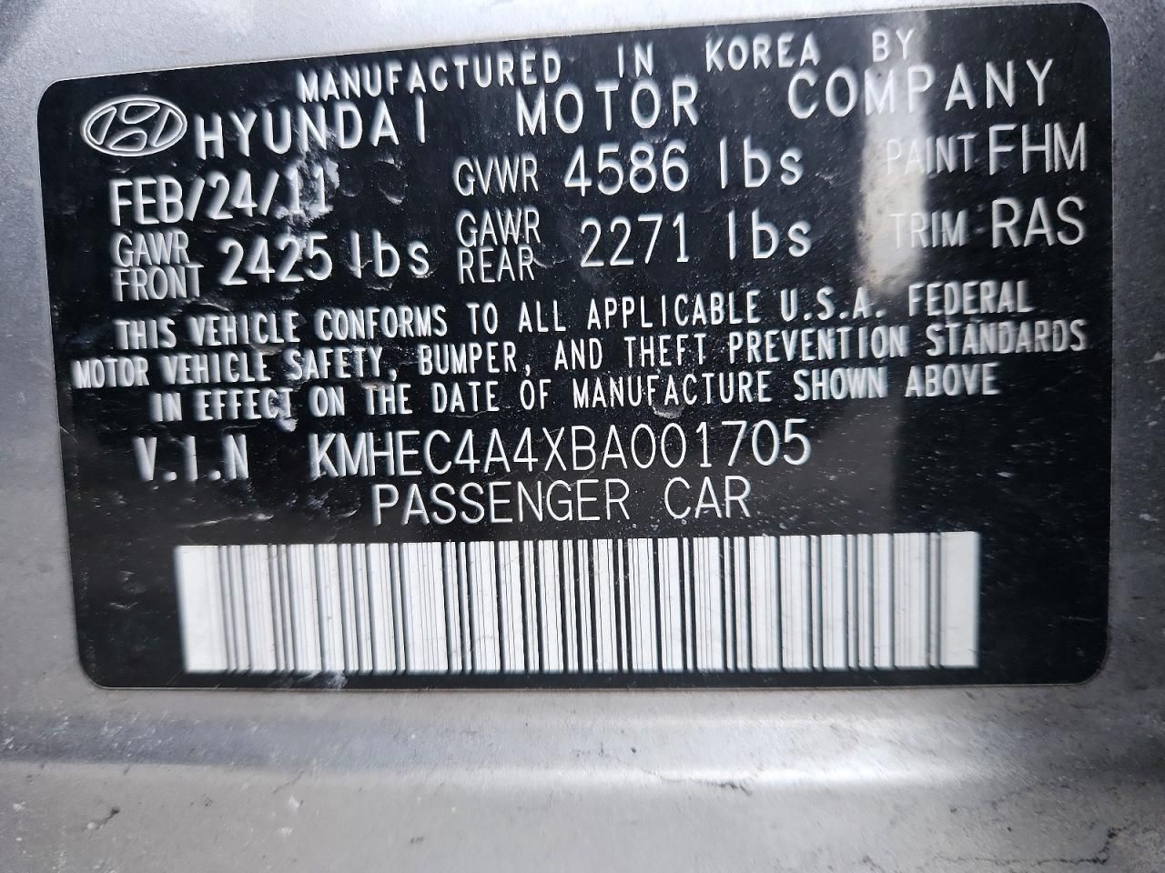 2011 Hyundai Sonata Hybrid